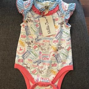 NWT Matilda Jane Baby 0-3 Month Bodysuit